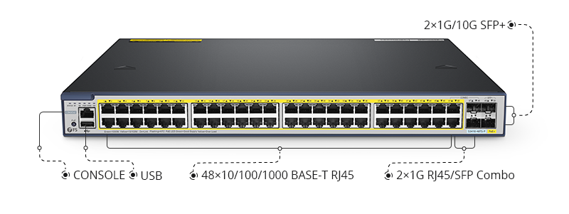 5 Ports Mini Networking Switch, (USB Powered)