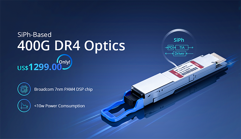 QSFP-DD 400GBASE-DR4