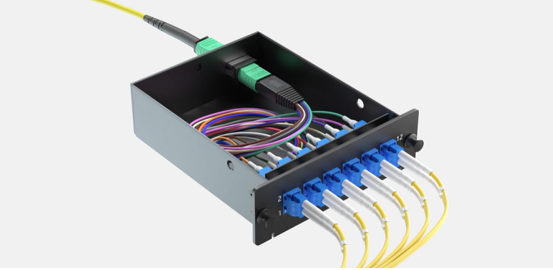 LC-MPO Fiber Patch Panel for Fiber Systems