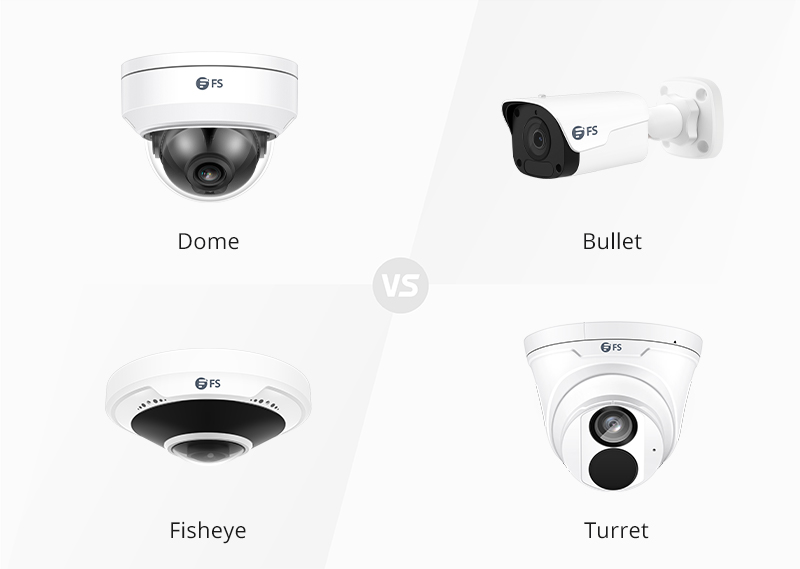 different cctv cameras