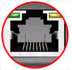 Figure 1: Network adapter LED indicator