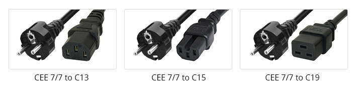 common cee7-7 power cords