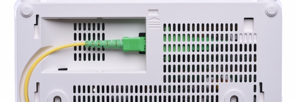 Optical modem with an SC fiber optic port